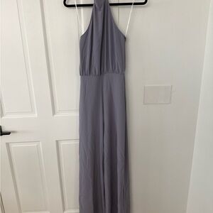 Elegant Lilac Halter Jumper